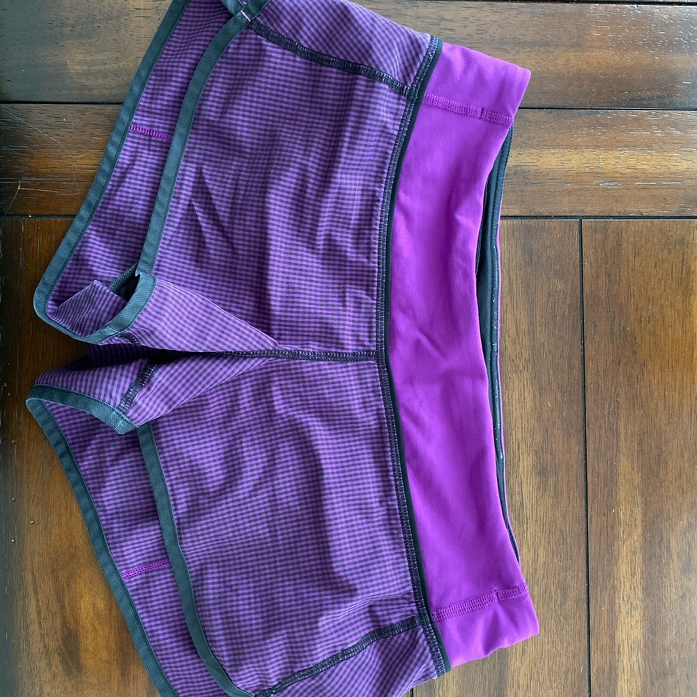 Sold as is - lululemon speed shorts size 6